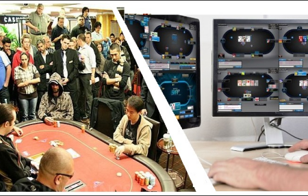 Difference Between Online and Live Poker?