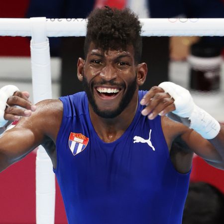 Andy Cruz won a fourth boxing gold for Cuba in men’s lightweight 57-63kg