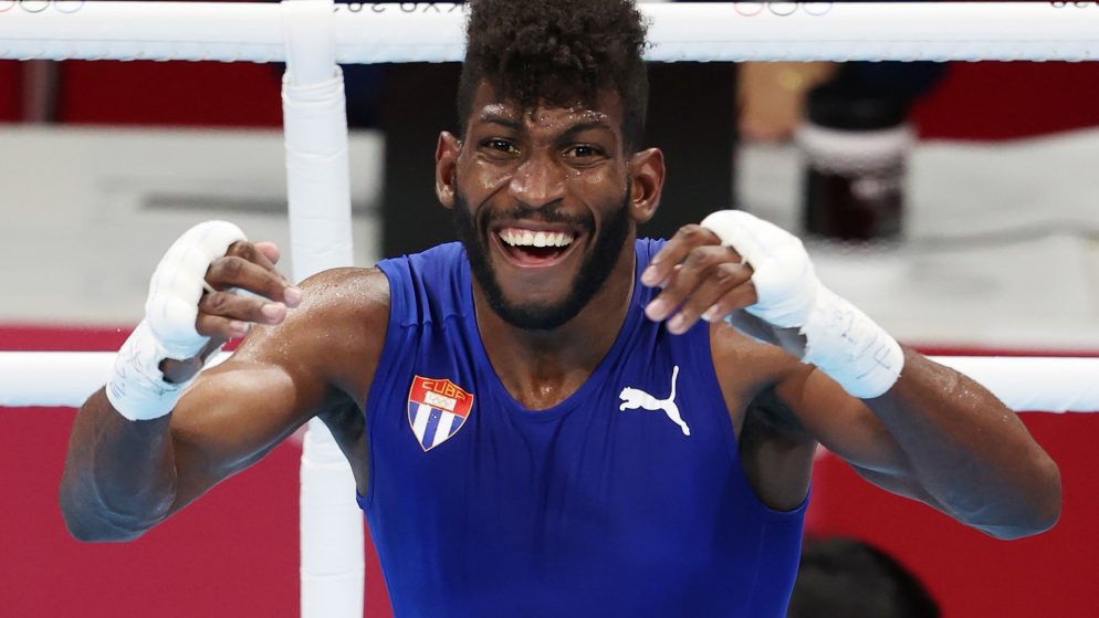 Andy Cruz won a fourth boxing gold for Cuba in men’s lightweight 57-63kg