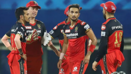 Harshal Patel hat-trick, all-rounder in IPL 2021 Glenn Maxwell contributes to RCB’s 54-run victory over MI in Dubai.