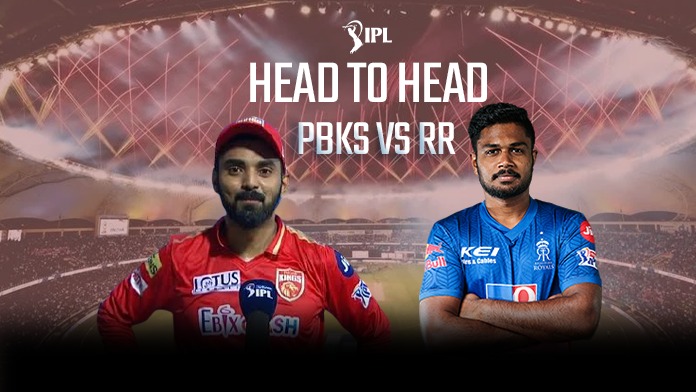 IPL 2021: PBKS vs RR Head to Head Record