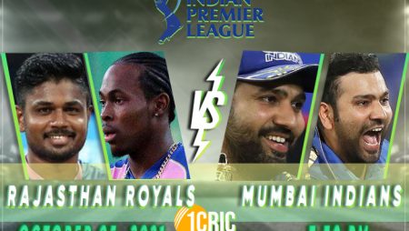 RR vs MI Match 51: IPL 2021 Prediction