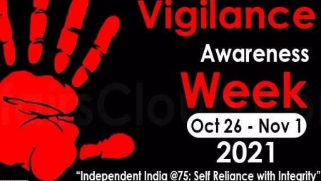 Vigilance Awareness Week is observed by the SWR Mysuru division.