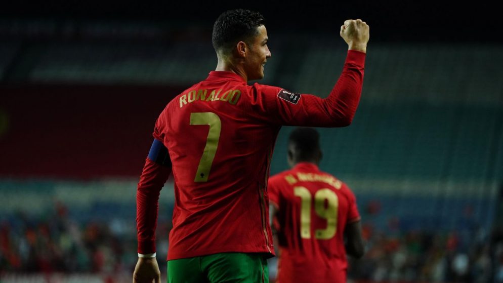 Cristiano Ronaldo scores his tenth goal of the season. In World Cup qualifying, Portugal scored a hat-trick in a huge win over Luxembourg.