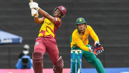 T20 World Cup 2021 match between South Africa and the West Indies, including the highest runs, wickets, and head-to-head statistics.