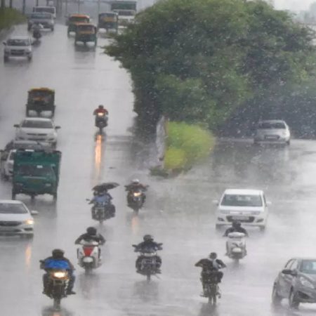 Rains in Delhi set a decade-long record, and Uttarakhand schools are closed; see state-by-state forecasts.