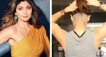 “It Took A Lot Of Gumption” for Shilpa Shetty to get her new edgy hairstyle.