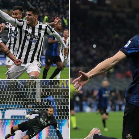Juventus steals a draw at Internazionale thanks to Paulo Dybala’s late penalty.