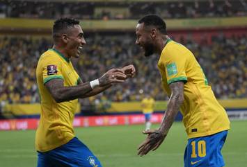 Neymar and Raphinha put on a performance in the World Cup qualifier between Brazil and Uruguay.