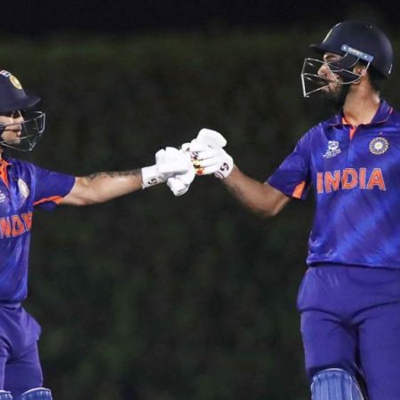 The fifties from KL Rahul and Ishan Kishan at the top led India to a seven-wicket win against England