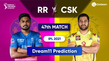 RR vs CSK 47th Match Prediction: IPL 2021