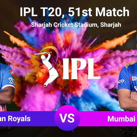 RR vs MI, 51ST Match Prediction: IPL 2021
