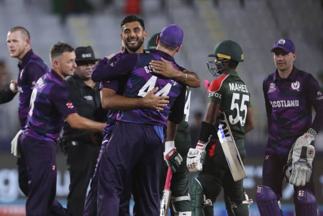 Scotland stunned fancied Bangladesh by 6 runs on first day of the T20 World Cup