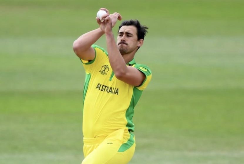Mitchell Starc is a doubt for Australia’s T20 World Cup match against Sri Lanka after getting injured by a ball.
