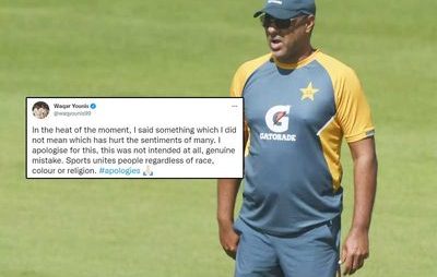 ‘I said something in the heat of the moment,’ Waqar Younis said of his statement about the namaz.