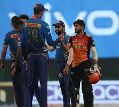 IPL 2021: Sunrisers Hyderabad pass 65 runs, Mumbai Indians are eliminated despite scoring 235 runs.