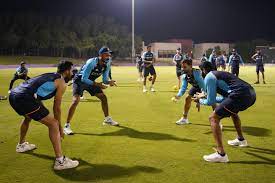 With a “Fun Drill”, India prepares for the T20 World Cup against New Zealand. Check out the images