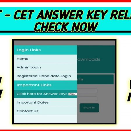 MHT CET answer key 2021 is now available.