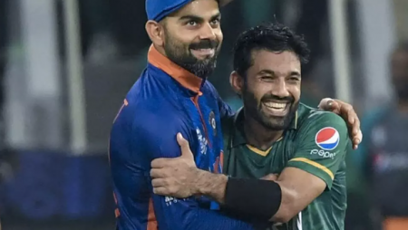 India vs Pakistan: Virat Kohli hugs Mohammad Rizwan after 10-wicket loss in the T20 2021 World Cup