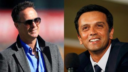 Michael Vaughan predicts that Rahul Dravid will be an excellent head coach for India.