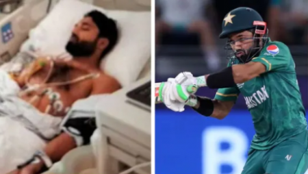 Pakistan’s Mohammad Rizwan spent ‘two days in intensive care’ before the T20 World Cup semi-finals against Australia.