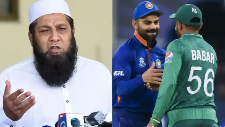 Indian players were “scared even before the Pakistan match started,” according to Inzamam-ul-Haq.