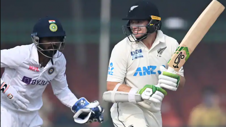 Day 5 Live Score Updates: IND vs NZ 1st Test: In the Kanpur Test, India will need 9 wickets to defeat New Zealand.