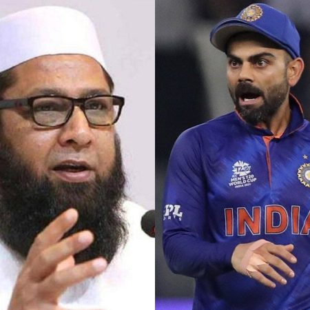 Inzamam-ul-Haq was deeply hurt to see people threatening Virat Kohli’s family during the T20 World Cup 2021 match between India and New Zealand.