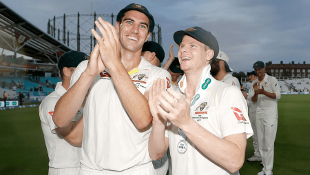 New Australia Test Captain Pat Cummins, with Steve Smith as his deputy.