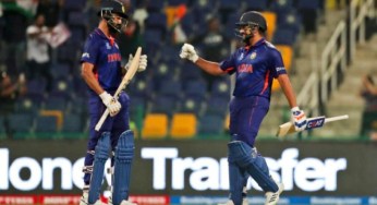 In Abu Dhabi Rohit Sharma and KL Rahul’s heroics keep India alive in the T20 World Cup, as Afghanistan lose by 66 runs.
