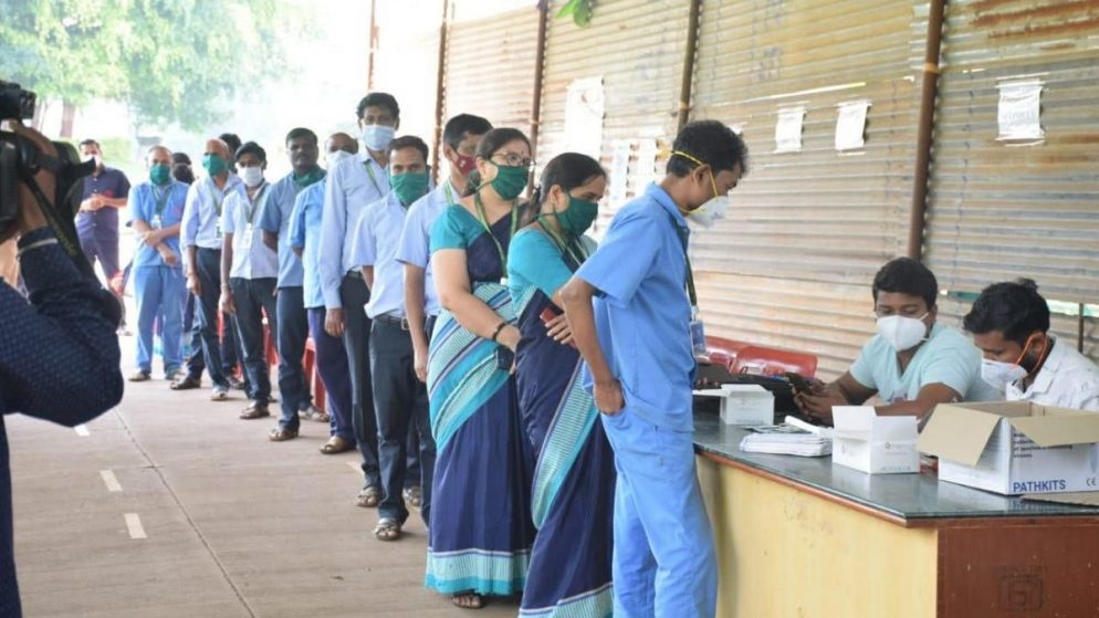 At Karnataka Medical College, 281 students are now positive, and the school is closing.