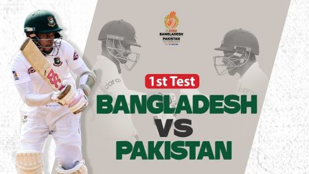 Live Cricket Updates for Bangladesh vs Pakistan, 1st Test