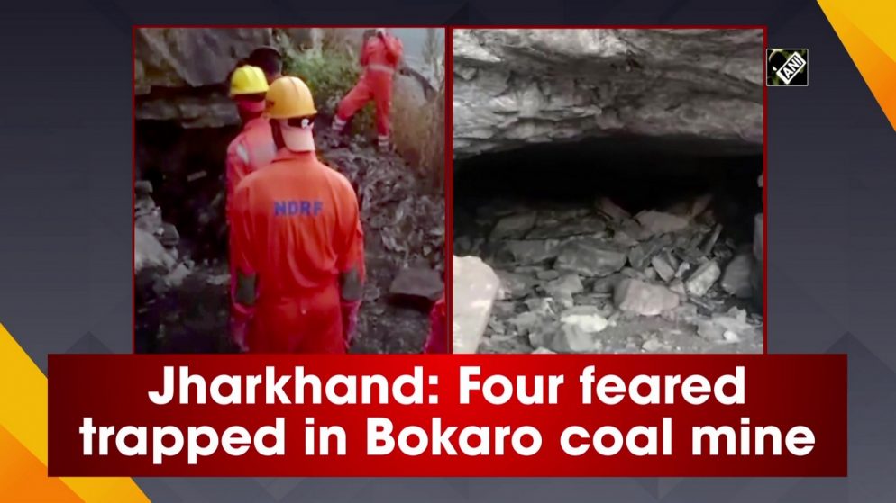 Four people who had been trapped in the Bokaro mine for more than 30 hours have made it out unharmed.