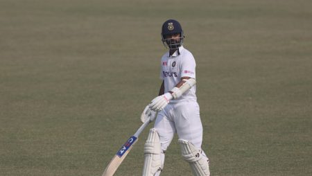 Former New Zealand cricketer Simon Doull believes Ajinkya Rahane should be concerned about his form against spin.