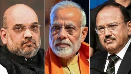 PM Modi, Amit Shah, and Ajit Doval will meet with top cops from across the country today in Lucknow.
