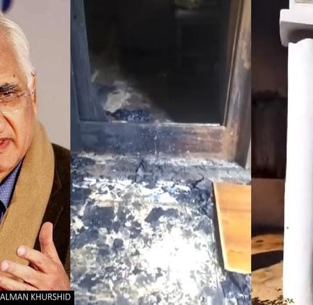 Salman Khurshid’s Vandalized House Recovered Shells and Live Cartridge