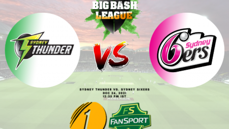 BBL Match 20, THU vs SIX Dream11 Prediction, Head to Head Statistics, Best Fantasy Tips and Pitch Report