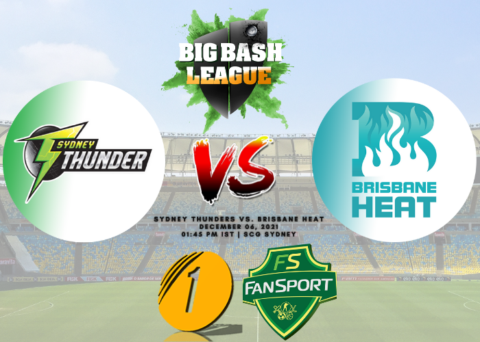 BBL Match 2: THU vs HEA 1CRIC Prediction, Head to Head Statistics, Best Fantasy Tips, and Pitch Report