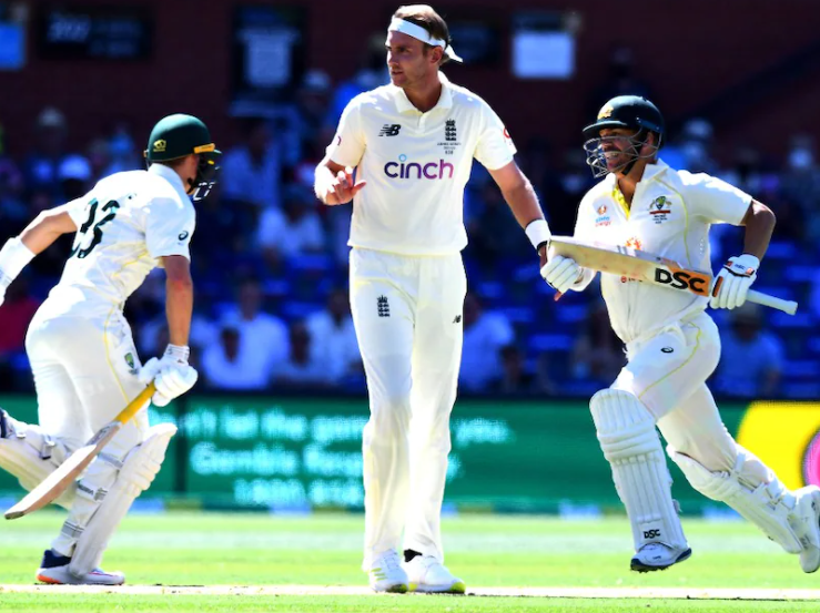 Day 1 of the Ashes 2021-22 2nd Test, Australia vs England Score updates in real time: Stuart Broad strikes first, removing Marcus Harris from the game.