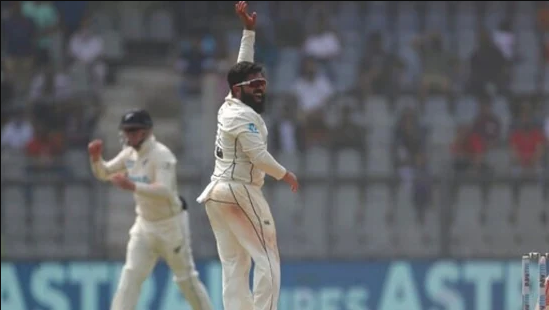 Day 2 Live Score Updates: IND vs NZ 2nd Test: Ajaz Patel is on a tear as India loses their sixth wicket.