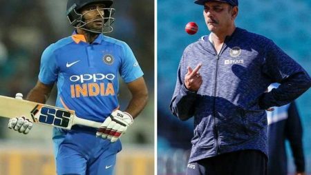Ravi Shastri claims he “had no say” in Ambati Rayudu’s omission from India’s ODI World Cup squad for 2019.