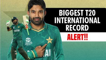 Mohammad Rizwan becomes the first batsman in men’s T20 history to reach 2,000 runs in a calendar year.