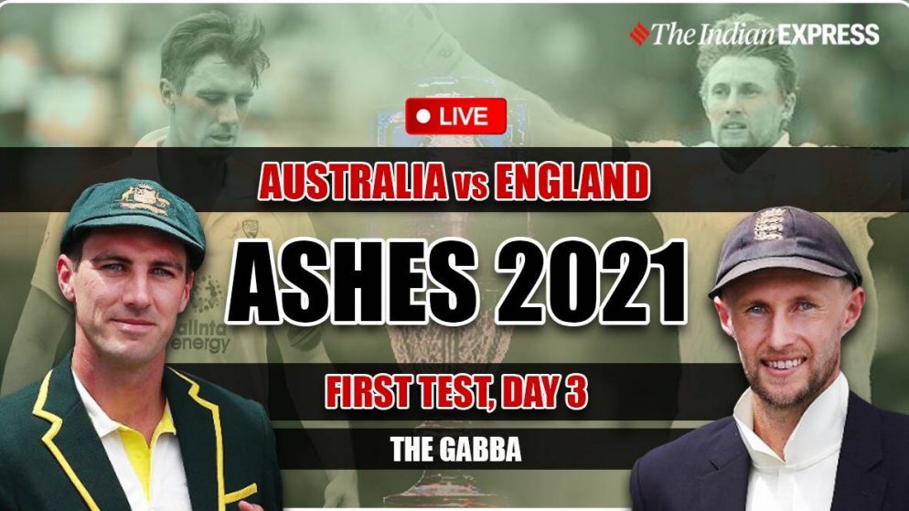 Day 3 of the Ashes: Australia vs England 1st Test Score in real time