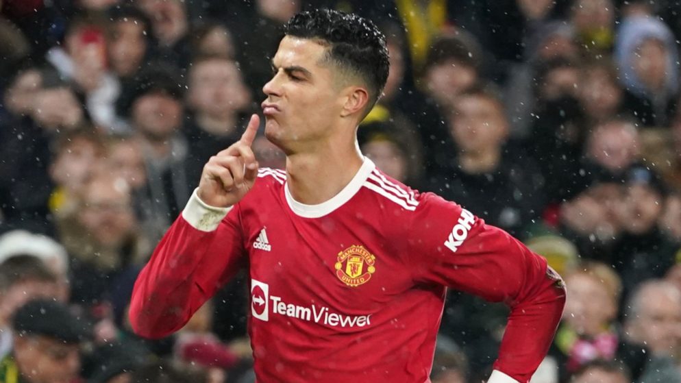 Ronaldo fires Manchester United to victory over Norwich City in the Premier League.