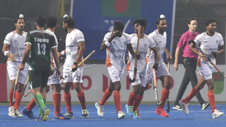 India wins 4-3 over Pakistan to finish third in the Asian Champions Trophy.