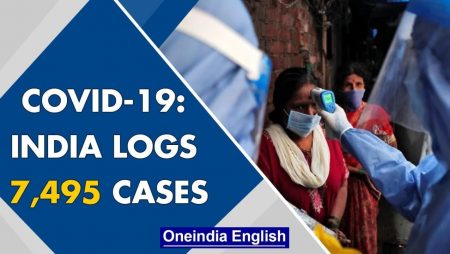 LIVE UPDATES FROM COVID-19: India has 7,495 new Covid cases, up 18.6% from yesterday.