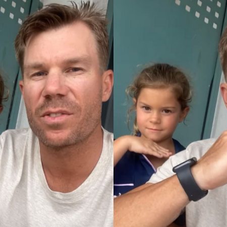 Another ‘Pushpa’ video features David Warner’s daughter.