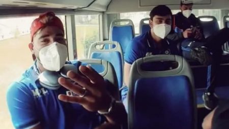 Indian Players Sings Bollywood Song On Team Bus Ahead Of 2nd T20I vs Sri Lanka in Dharamsala