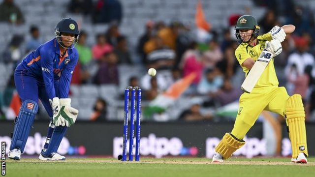 ICC Women’s World Cup: Australia defeated India by six wickets to advance to the semi-finals.