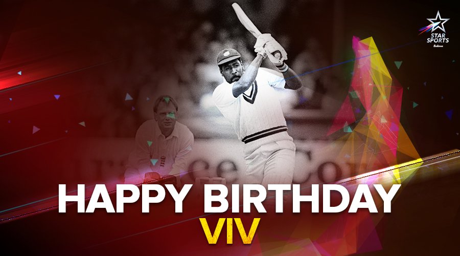 Vivian Richards’ birthday is celebrated by Yuvraj Singh and others.